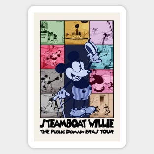 Steamboat Willie The Public Domain Eras Tour - 6 Sticker